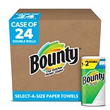 Bounty Select-A-Size Paper Towels, 2-ply, 90 Sheets/Roll, 24 Rolls/Pack (66539/5815)