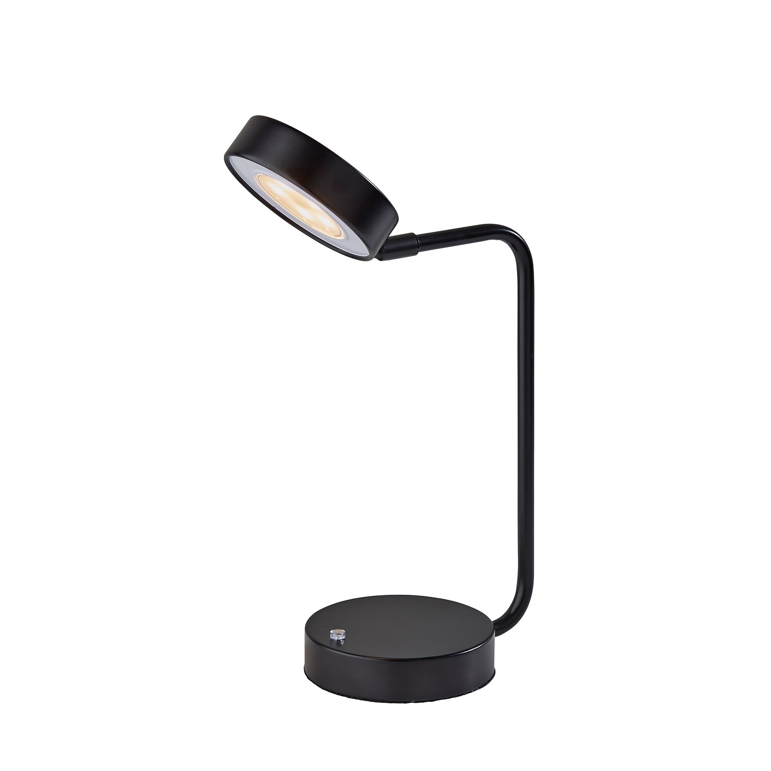 Adesso Amari LED Desk Lamp, 12H, Black (2617-01)