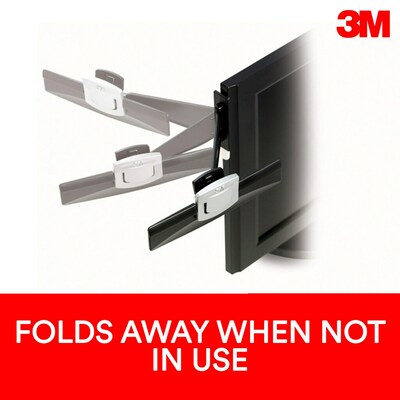 3M Document Holder Mount with Clip, Black (DH240MB)