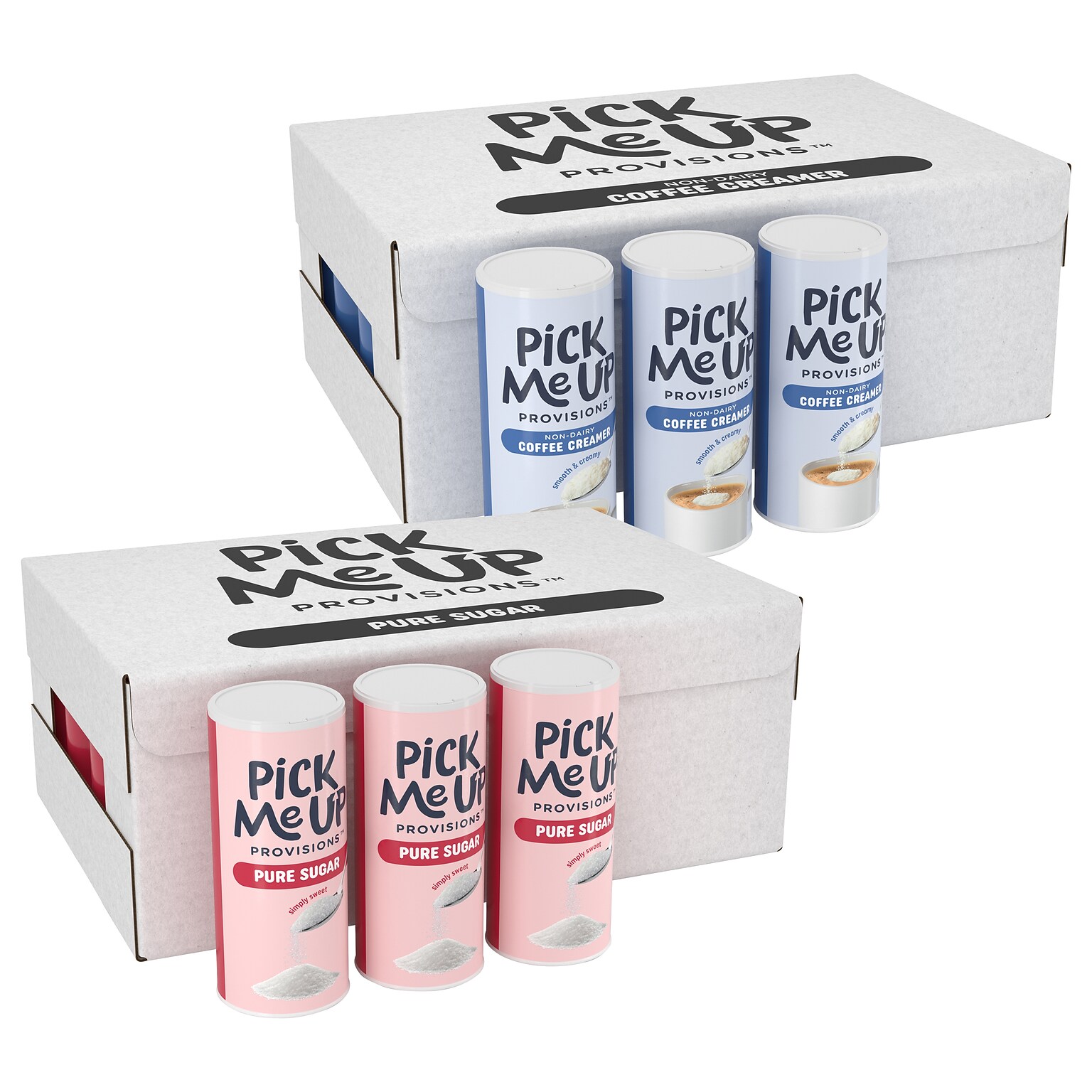 Pick Me Up Provisions™ Creamer & Sugar 48 Canister Bundle (24 each)