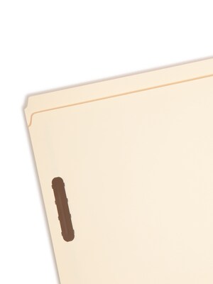 Smead Card Stock Classification Folders, Reinforced Straight-Cut Tab, Letter Size, Manila, 50/Box (14513)