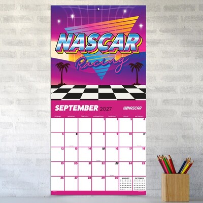 2027 TF Publishing Nascar Best Races 12" x 12" Monthly Wall Calendar (27-1018)