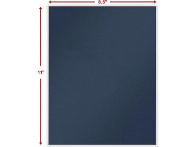 ComplyRight Single-Window Tax Presentation Folder, Navy Blue, 50/Pack (PNW22)