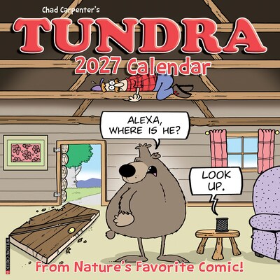 2027 Willow Creek Tundra 12 x 12 Monthly Wall Calendar, Assorted Colors (62692)