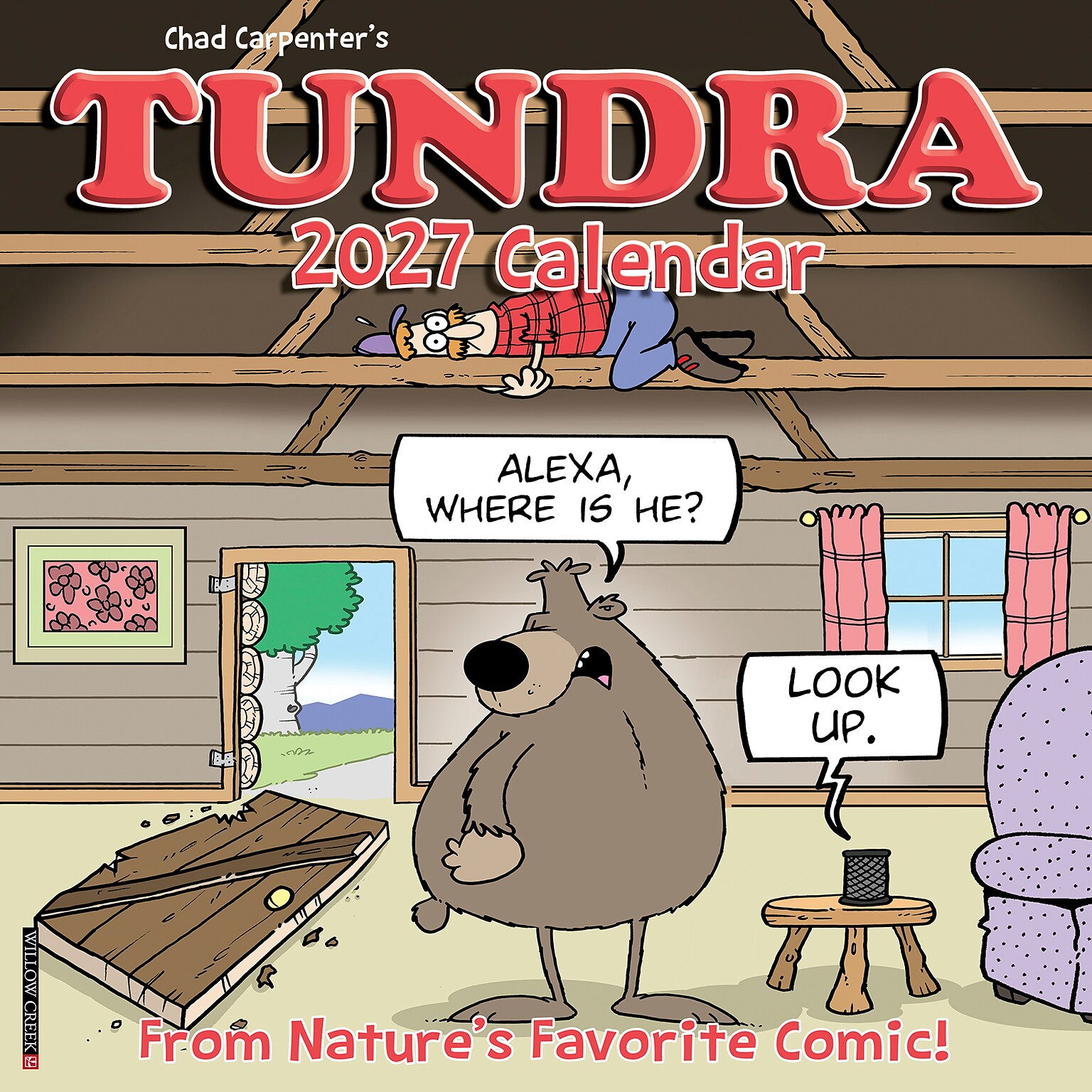 2027 Willow Creek Tundra 12 x 12 Monthly Wall Calendar, Assorted Colors (62692)