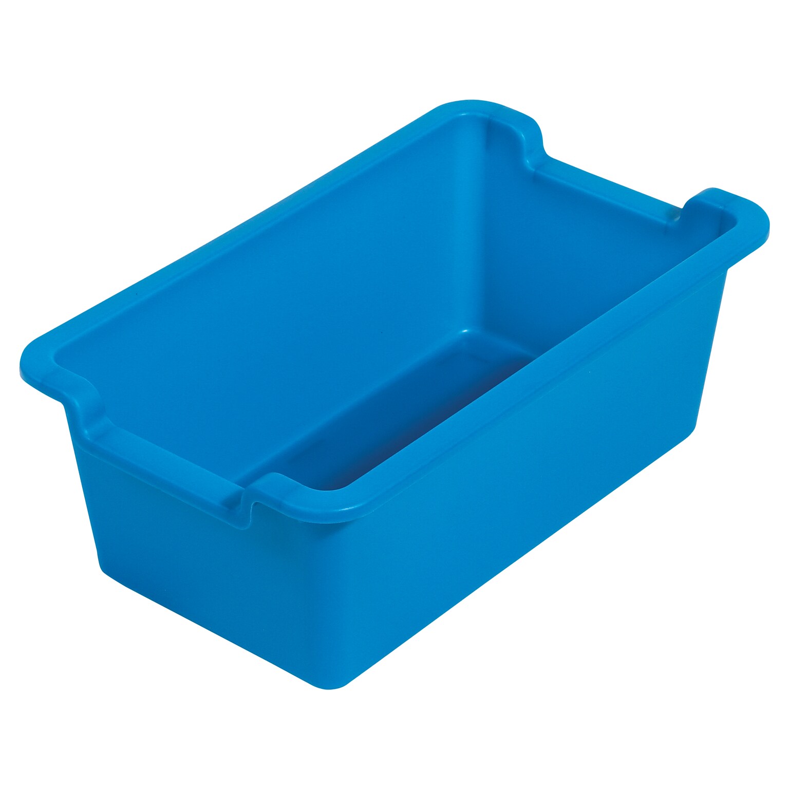 Deflect-O Polypropylene Storage Bin, 5.06 x 13.24 x 8.05, Blue (39510BLU)