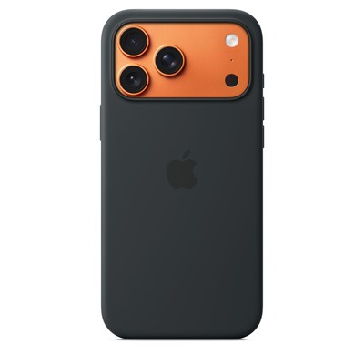 Apple Silicone MagSafe Phone Case for iPhone 17 Pro Max, Black (MGFR4ZM/A)