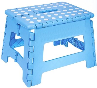 9 inch Foldable Step Stool With Handle