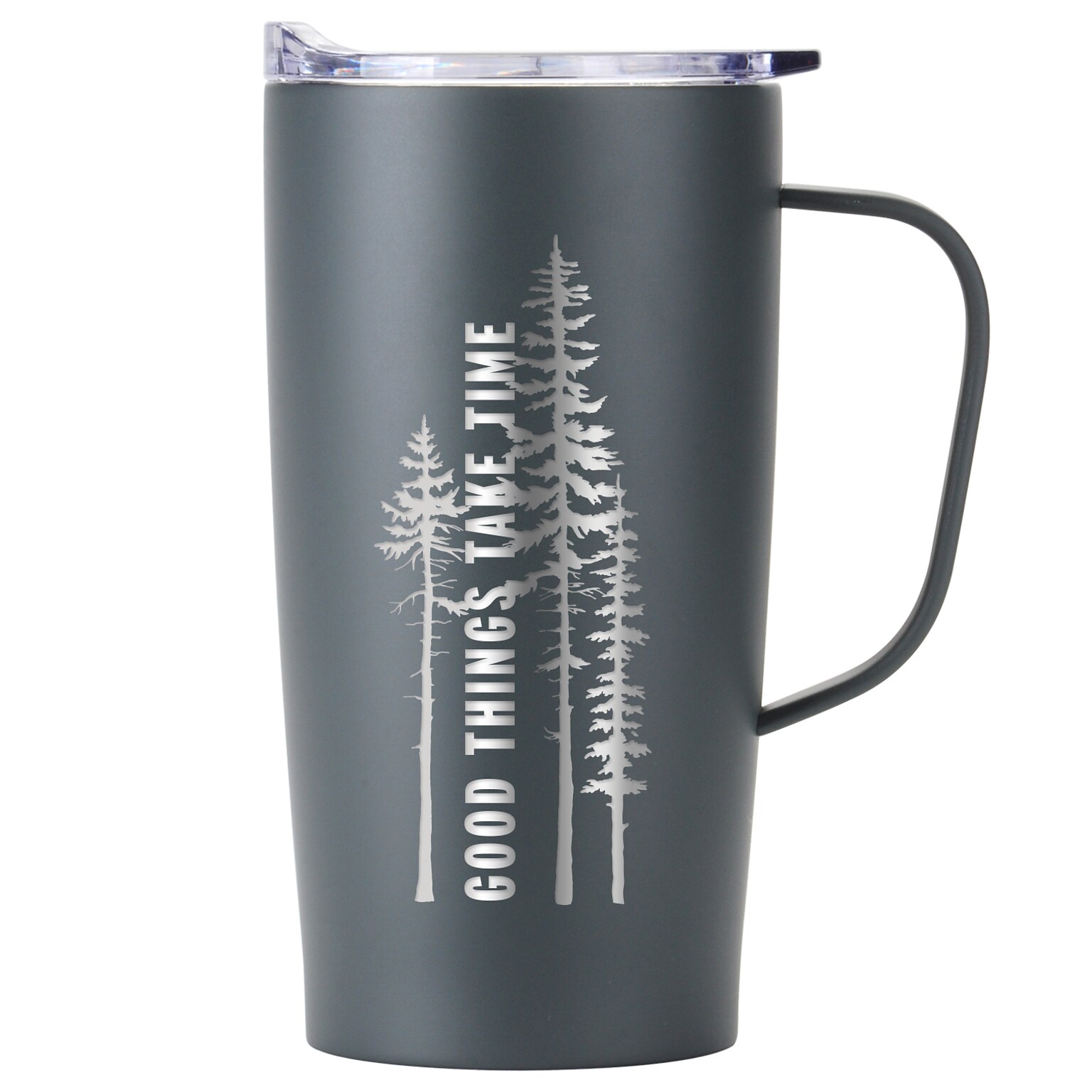 POD CAFÉ TO GO TALL STAINLESS MUG