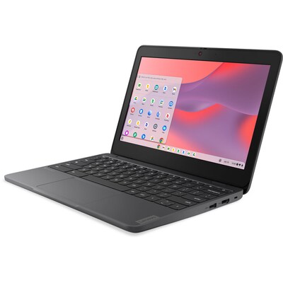 Lenovo 100e Chromebook Gen 4 11.6" LCD Chromebook, Intel N100, 4GB RAM, eMMC 32GB, ChromeOS, Graphite Gray (83G80002US)