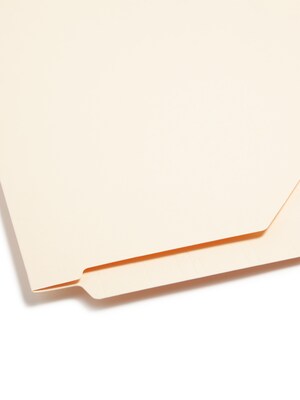 Smead Recycled Reinforced File Jacket, 1 1/2 Expansion, Legal Size, Manila, 100/Box (76700)