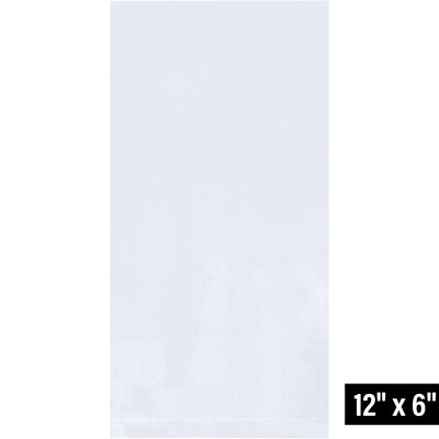 6 x 12 Layflat Poly Bag, 1 Mil, Clear, 1000/Carton (PB2270)