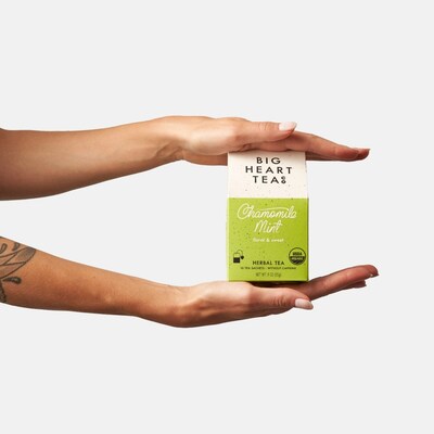 Big Heart Tea Co. Box of Tea, 10 Sachets - Chamomile Mint