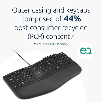 Kensington Pro Fit Ergo KB675 EQ TKL Wired Keyboard (K75497NA)