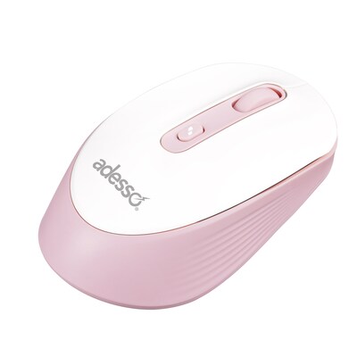 Adesso iMouse A30P Wireless Ambidextrous Optical Mouse, Pink (iMouse A30P)