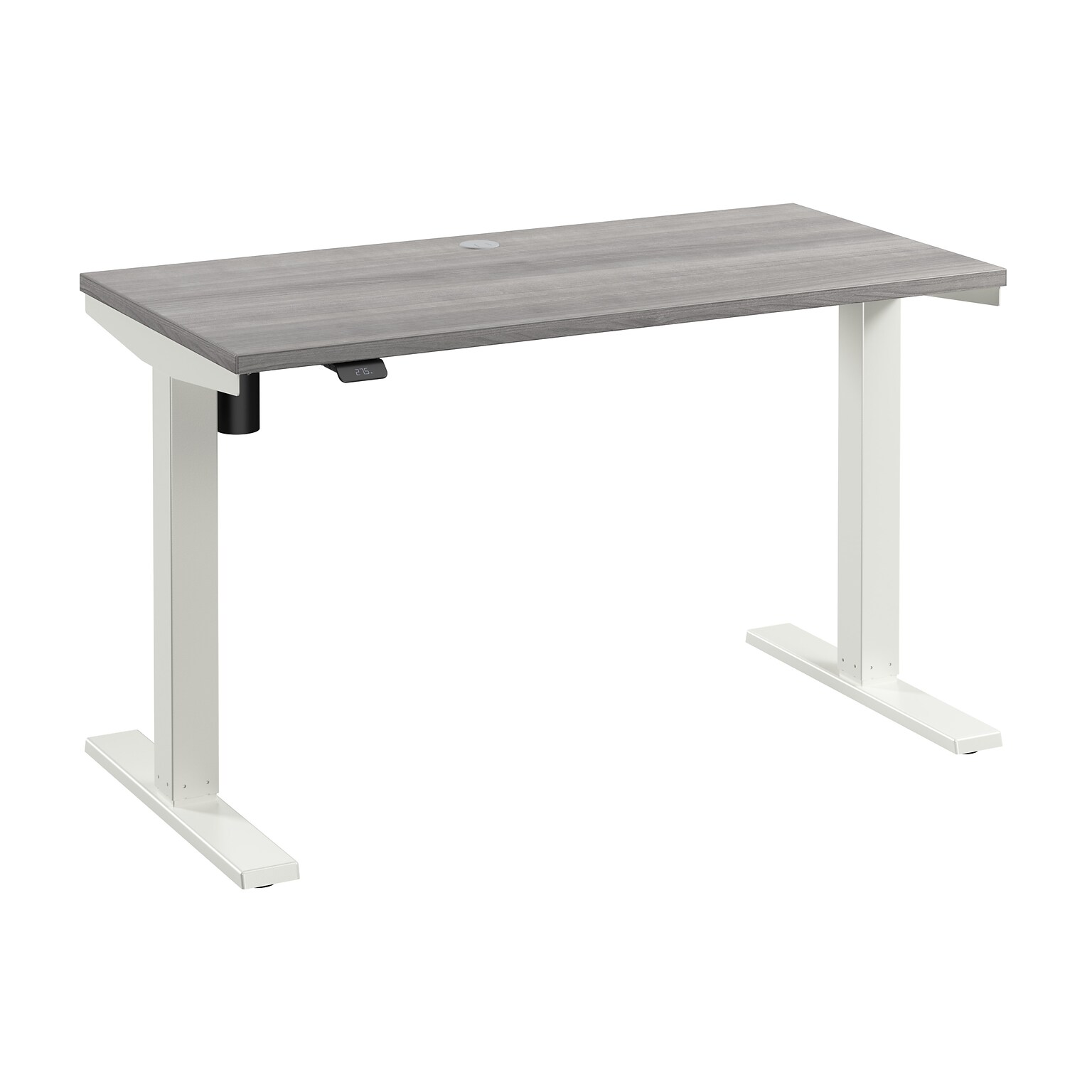 Bush Business Furniture Move 40 Series 48W Electric Adjustable Standing Desk, Platinum Gray (M4S4824PGWK)