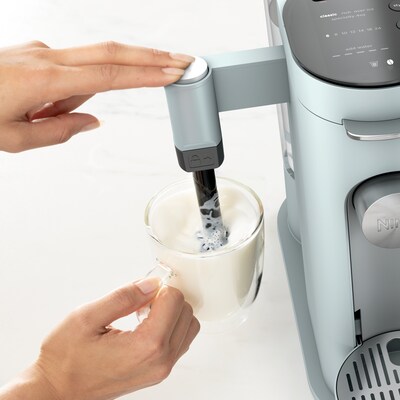 Ninja 3-Cups Single Serve Coffee Maker, Glacier Blue (PB051GB)