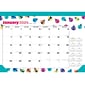 2023-2024 BrownTrout Ladybug Party 15.5" x 11" Academic & Calendar Monthly Desk Pad Calendar (9781975471996)