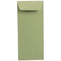 JAM Paper #10 Policy Envelope, 4 1/8 x 9 1/2, Olive, 100/Pack (125137469D)