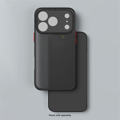 SaharaCase Venture Series Phone Case for iPhone 17 Pro, Shock Absorbing, Scorpion Black (CP00968)