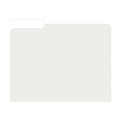 Blue Sky Bespoke File Folder, 1-Tab, Paper Stock, Letter Size, Assorted Colors (159133)