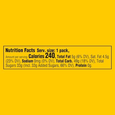 Starburst Original Fruit Chews Candy, 2.07 oz., 36/Box (MMM01151)