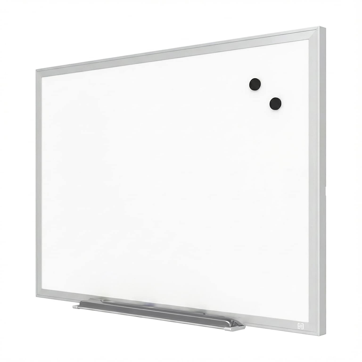 TRU RED™ Magnetic Steel Dry Erase Board, Satin Frame, 2 x 1.5 (TR61168)