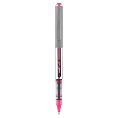 uni-ball Vision Designer Rollerball Pens, Fine Point, 0.7mm, Passion Pink Ink (60384)