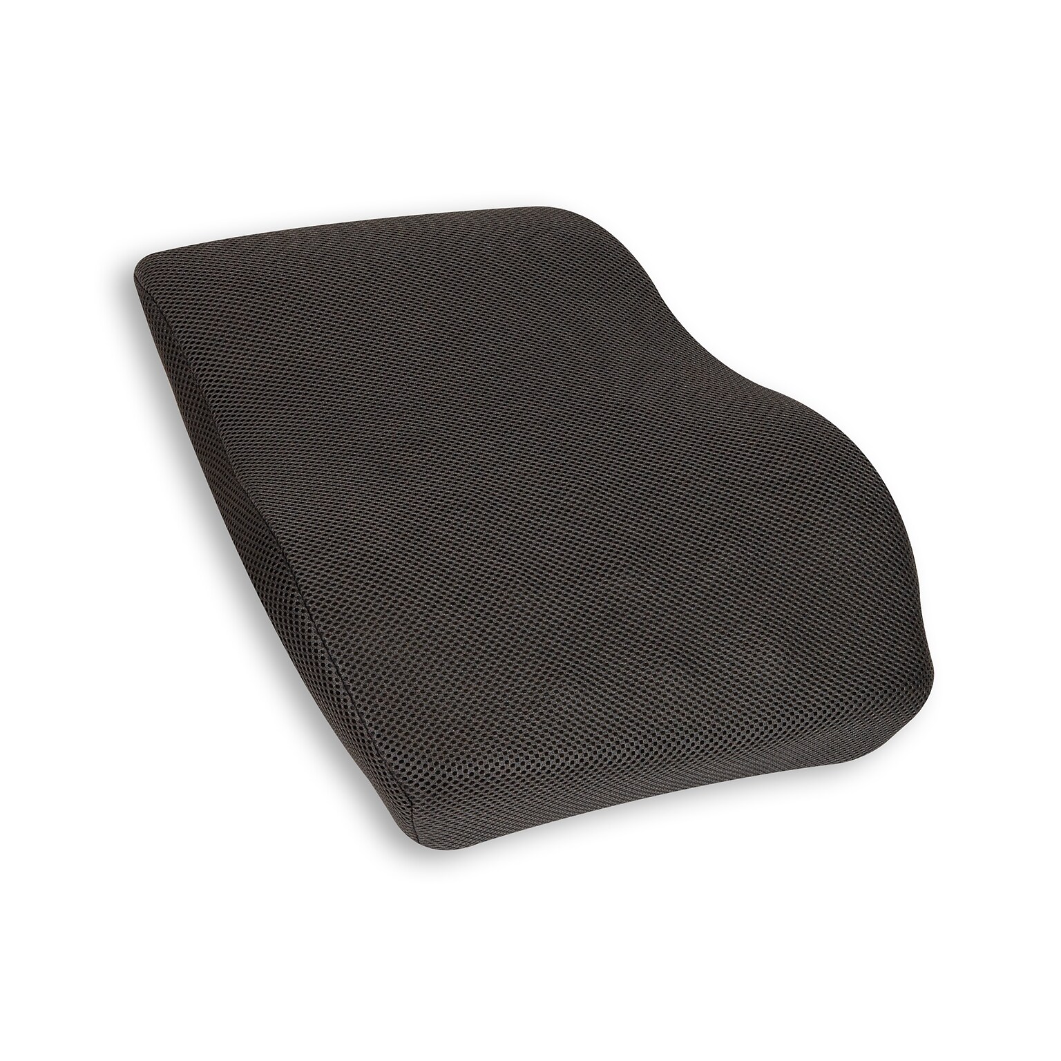 Mind Reader Memory Foam Ergonomic Lower Back Cushion Office Chair Support, Gray (VERTBACK-GRY)