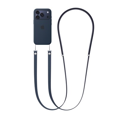 Apple Crossbody Strap for iPhone 17 Series Phones, Blue (MGGG4LL/A)