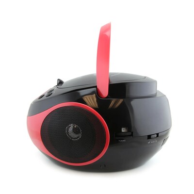 Emerson Bluetooth Boombox Radio, Red (EPB-3003 RED)