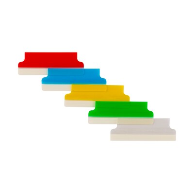Avery Self-Adhesive Index Tabs, Assorted Colors, 25/Pack (16239)