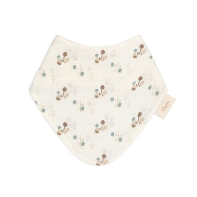 Organic Cotton 3-pc. Poppy Bib Set