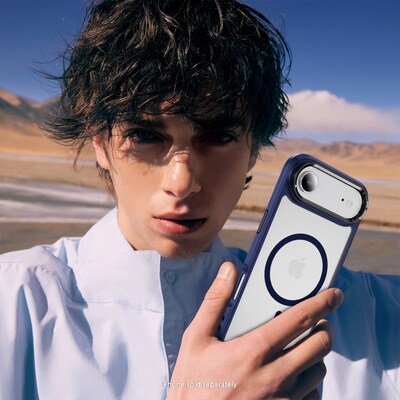 SaharaCase Venture Series MagSafe Compatible Phone Case for iPhone 17 Air, Shock Absorbing, Night Sky Blue (CP00953)