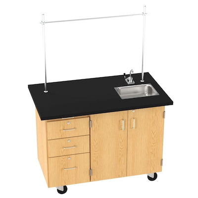 Diversified Woodcrafts Instructors Desk Wood, Oak (4332K)