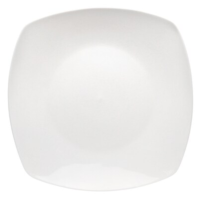 Elama Professional 10.75" Porcelain Dinner Plates, White, 12/Set (935121728M)