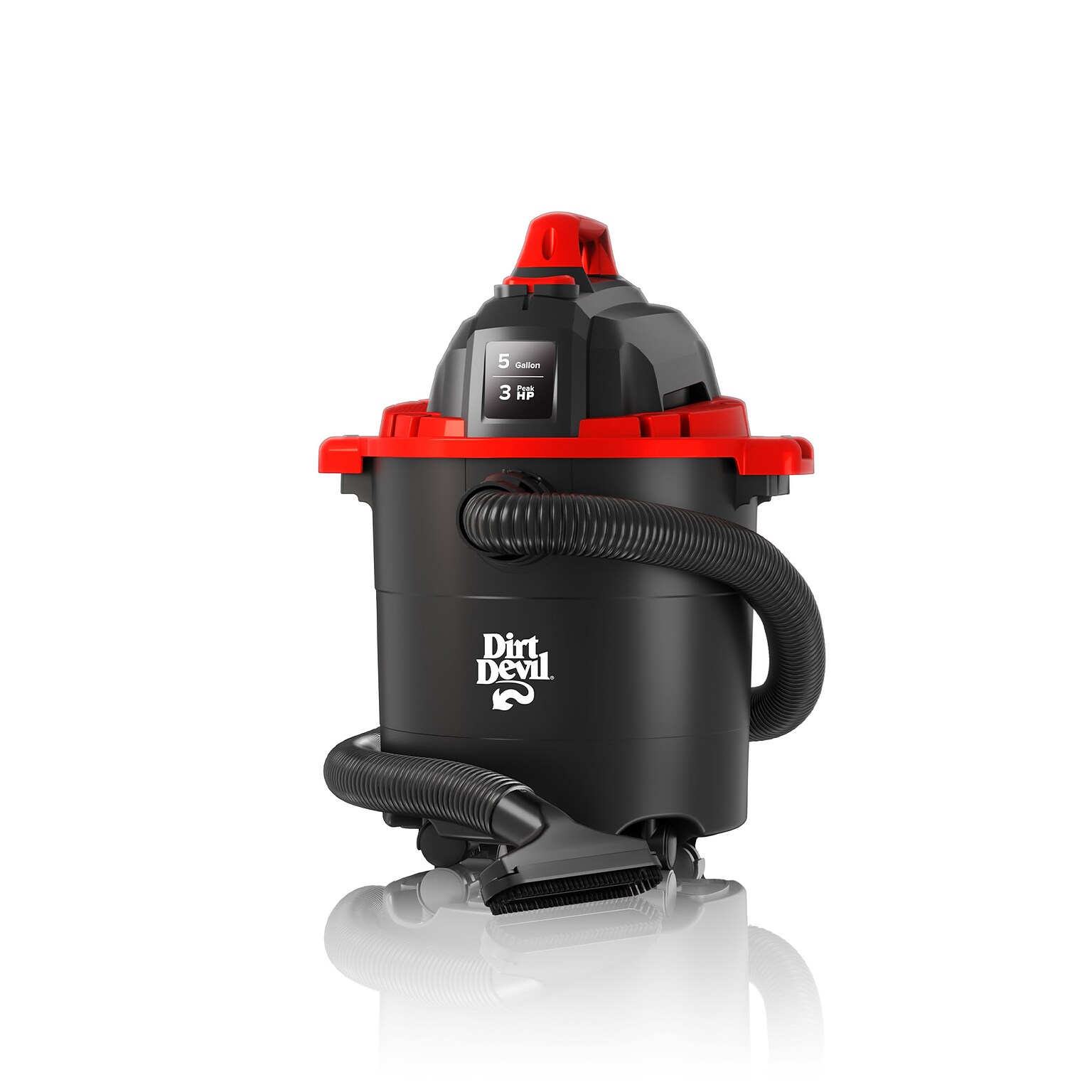 Dirt Devil 5 Gal. Wet/Dry Vacuum Cleaner, 3 Peak HP (SD65000)