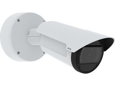 Axis Communications Q1806-LE Bullet Outdoor Wired Security Camera, Black/White (02506-001)