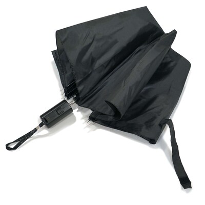 Household Helpers Premium Automatic Opening Travel Umbrella Shelf Display, Black, 6/Pack, 6 Packs/Carton (16628)