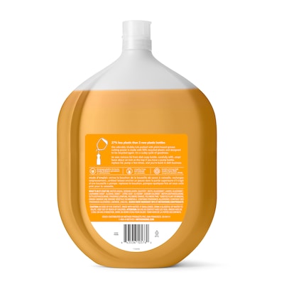 Method Liquid Dish Soap Refill, Clementine, 54 oz. (10576)
