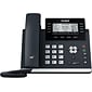YeaLink SIP-T43U 12-Line Corded IP Telephone, Classic Gray (1301202)