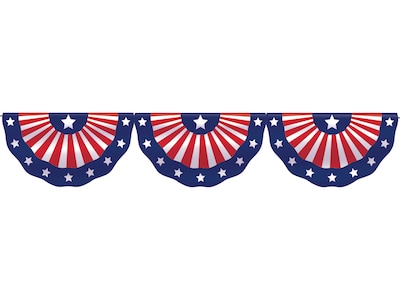 Amscan Fourth of July Bunting, Multicolor (220591)