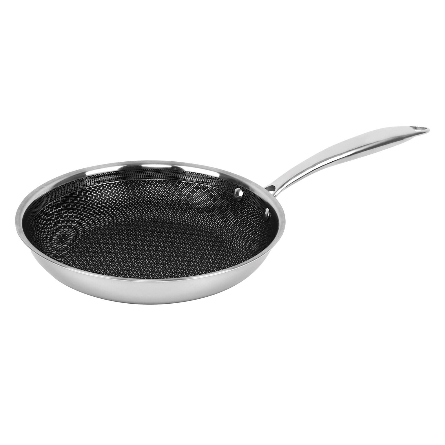 Brentwood 9.5 Frying Pan, Stainless Steel (B-FH24)
