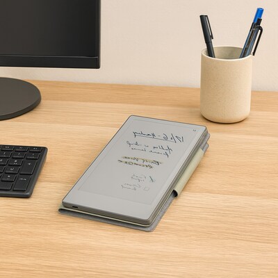 SaharaCase Venture Series 7.3" Slim Woven Folio Case for reMarkable Paper Pro Move, Green (TB00509)