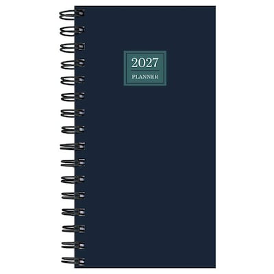 2027 TF Publishing Night Naval 3.5 x 6.5  Weekly & Monthly Standard Planner, Paperboard Cover, Multicolored (27-7504)