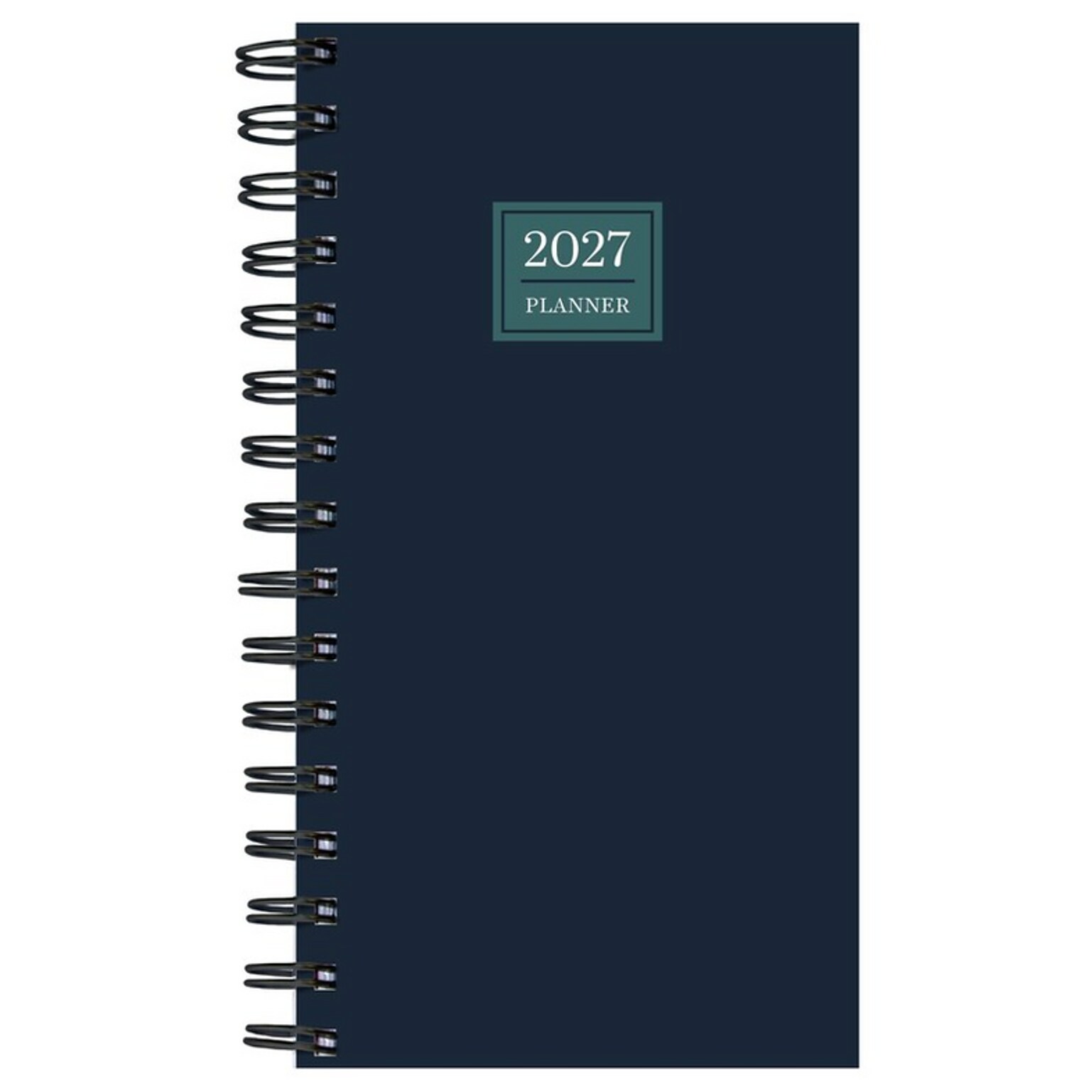 2027 TF Publishing Night Naval 3.5 x 6.5  Weekly & Monthly Standard Planner, Paperboard Cover, Multicolored (27-7504)