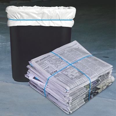 Alliance Non-Latex Multi-Purpose #117B Rubber Bands, 7 x 1/8, Cyan Blue, 63/Pack (42179)