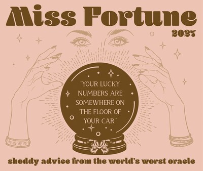 2027 Willow Creek Miss Fortune: Slightly Psychic Mostly Clueless 5.4" x 6.2" Day-to-Day Calendar (63613)