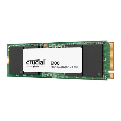 Crucial E100 1TB M.2 NVMe PCIe Gen4 Internal Solid State Drive, TLC NAND (CT1000E100SSD8)