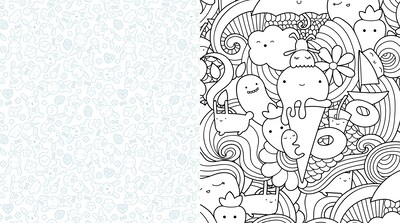 Quarto Cute Kawaii Coloring Book, 128 Pages (9780785839378)